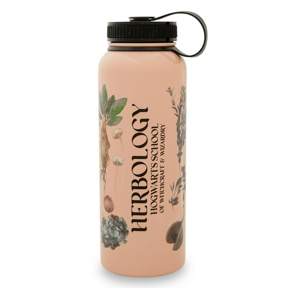 Botella de agua Harry Potter Herbology Floral de 600 ml de acero inoxidable