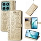 thumbnail image 1 of Funda Cartera FOXDOCK para Motorola Edge 60 , Flip PU con Relieve de Gatos y Perros, Tarjetero y Soporte, 1 of 6