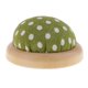 thumbnail image 3 of Aguja Base De Madera Aguja Cushion Holder Para Coser Artesanía Costura Verde, 3 of 5