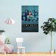 thumbnail image 4 of Servicio de Jurado Cuadro decorativo colgante - Arte de pared - Póster enmarcado - Decoración de pared - Regalos para familia, amigos y aficionados 40*60 cm, 4 of 6