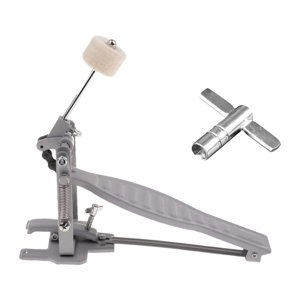 Magideal - Pedal De Bombo Único, Transmisión Por Cadena, Pedal De Batería, Pedal De Práctica De Instrumentos De Percusión Para Bateristas Profesionales, Kits De Argén