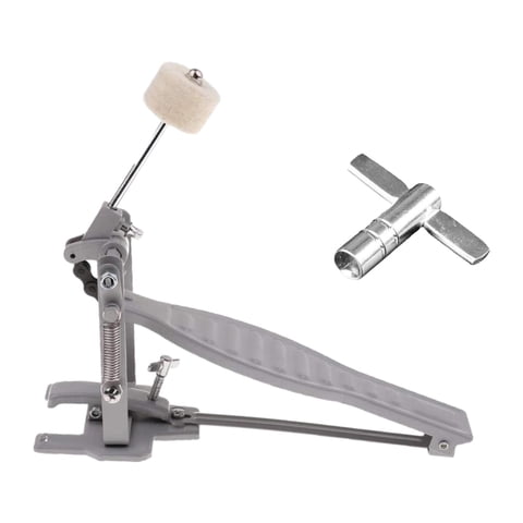 Magideal - Pedal De Bombo Único, Transmisión Por Cadena, Pedal De Batería, Pedal De Práctica De Instrumentos De Percusión Para Bateristas Profesionales, Kits De Argén