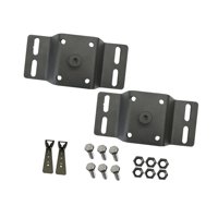 Magideal - Base De Soporte Para Toldo Accesorio De Bastidor Herrajes Profesionales Negros Piezas De Repuesto Fácil Instalación Soporte De Toldo De Sombra Metal