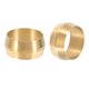 thumbnail image 3 of Uxcell 100 piezas de férulas de compresión de latón, kit de surtido de accesorios de compresión para tubos de 5/8" de diámetro exterior, 3 of 5