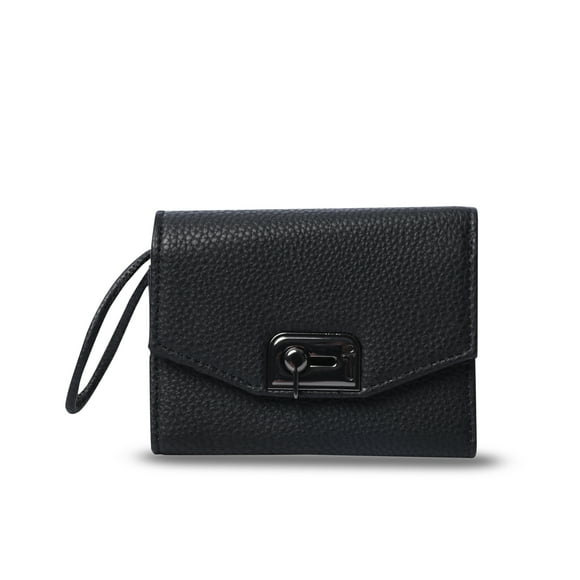 Billetera Totto Mujer Smooth Ney con RFID Blocker Negra