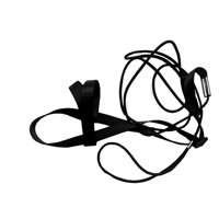 Xusx111 - Arnés De Aves Ajustable Y Correa Arnés De Loro Correa Suministros De Entrenamiento Mascota Anti-Mordedura Cuerda Voladora Al Aire Libre (M, Negro)