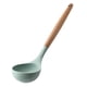 thumbnail image 3 of Juego de Utensilios de Cocina Antiadherentes de Silicona con Mango de Madera, Cucharón para Sopa, 3 of 3