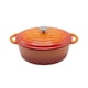thumbnail image 2 of Cacerola Naranja 32 Cms. Oval, 2 of 3