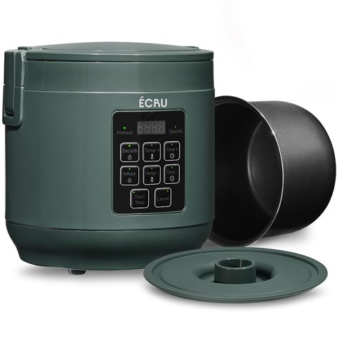 Máquina Descarboxiladora Ecru 2 En 1 De 90 Ml Con Infusor Descarboxilador