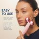 thumbnail image 5 of Masajeador facial Face Roller The Skinny Confidential Pink Balls, 5 of 6