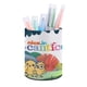 thumbnail image 1 of Canticos-theme Cylinder Pen Holder Pencil Organizer with Flannel Lining PVC Leather Material Cardboard Base for study work 10*8CM, 1 of 6