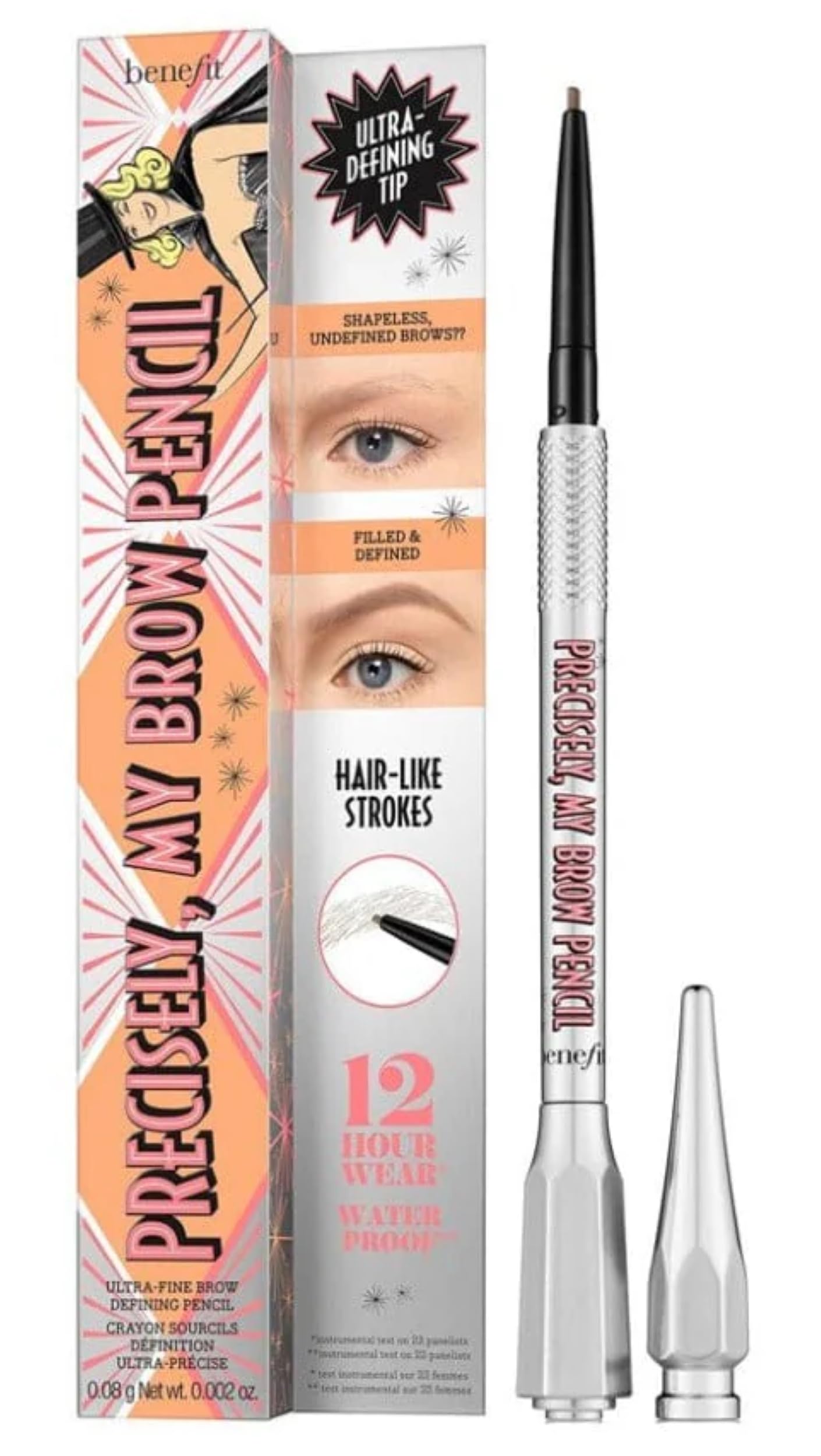Lápiz Para Cejas Benefit Precisely My Brow Detailer #2 .5 Neutral Blonde