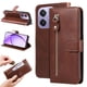 thumbnail image 5 of Funda con Cremallera para OPPO A5x 4G/5G, Carcasa Cartera de Cuero PU con Soporte y Tarjetero, 5 of 5