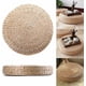 thumbnail image 1 of Estera para asiento de silla, cojín de hierba, cojín, beige, hecho a mano, redondo, cojín de tela de paja, tapete para piso, yoga, zen, hogar, jardín, patio, decoración, 1 of 8