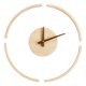 thumbnail image 5 of Reloj De Madera De Madera De 14 Pulgadas Simple Minimalista Moderno Transparente Para La Tienda De Cafetería, 5 of 5