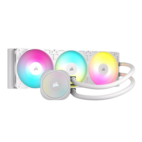 Enfriador líquido para CPU CORSAIR Nautilus 360 RS ARGB 360 mm blanco