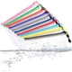 thumbnail image 3 of Paquete de 50 bolsas de malla con cremallera de 10 colores, 9 x 4-1/2 pulgadas, bolsa para lápices con cremallera, bolsas de plástico impermeables con cremallera para archivos, para facturas, cosmétic, 3 of 6
