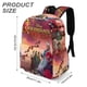 thumbnail image 3 of Descendientes: El Ascenso de Red-theme Backpack, Campus style schoolbag Bookbag with Adjustable Shoulder Straps And Large Zip Compartment, Unisex Travel Bags.42x30x15cm, 3 of 6