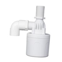 Magideal - Control De Nivel De Líquido De Agua Válvula De Bola De Flotador De Agua Válvula De Flotador Automática De Anulación De Cierre De Agua Completamente Au , Parte Superior Interior De 1/2Inch
