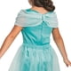 thumbnail image 3 of Disfraz clásico de princesa Jasmine de Disney, tamaño pequeño, color verde azulado, 3 of 5
