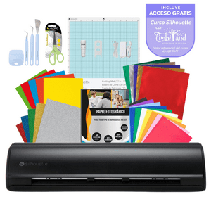 Silhouette - Kit Papeleria Full Cameo 5 Negra