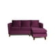 thumbnail image 1 of Seccional Mila Derecho Felpa Morado, 1 of 2