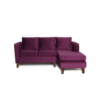 Barra Design - Seccional Mila Derecho Felpa Morado