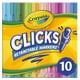 thumbnail image 4 of Marcadores Crayola Clicks retráctiles y lavables para niños de 10 unidades a partir de 5, 4 of 8