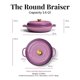 thumbnail image 2 of Cazuela Larder & Vine de 3,6 L con tapa de hierro fundido esmaltado, 2 of 9