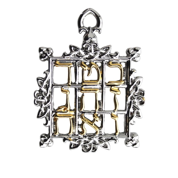 Collar Enchanted Jewelry - Colgante de Saturno 4 cm x 3,5 cm