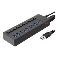 Tecnolab - Hub Usb 10 Puertos 3.0 Ultra Veloz - Ps