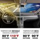 thumbnail image 3 of Cenicienta Princesa Parasol para Parabrisas Delantero Protector Plegable, Visera Solar para Auto Bloquea Rayos UV Mantiene tu Vehículo Fresco 130cm*70cm, 3 of 6