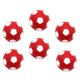 thumbnail image 2 of 6pcs 32mm futbolín futbolín balones futbolín fussball reemplazo rojo, 2 of 5