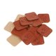 thumbnail image 2 of 20 piezas de cuero de la PU etiquetas hechas a mano etiqueta bricolaje bolsa de ropa artesanía de costura peque?a rosa, 2 of 5