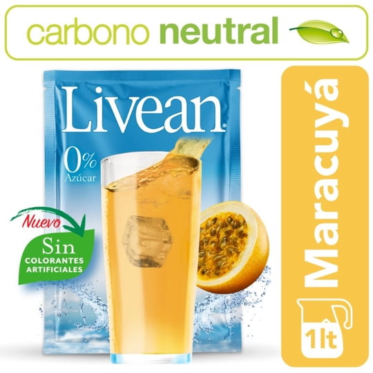 Refresco Sabor Maracuyá Sobre 1 Un Livean