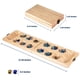 thumbnail image 5 of Juego De Mesa Mancala De Madera Plegable Con Piedras De Cristal, 5 of 7