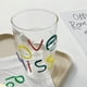 thumbnail image 5 of Vasos para beber – Vasos de vidrio transparente Mason Vintage Glassware para cócteles, agua, jugo – Vasos para beber con letras estereoscópicas., 5 of 6