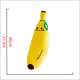 thumbnail image 1 of 1pc Soft and Cute Banana Throw Pillow for Living Room and Home Decor - Novelty Cushion for a Fun and Comfortable Touch, 1 of 3