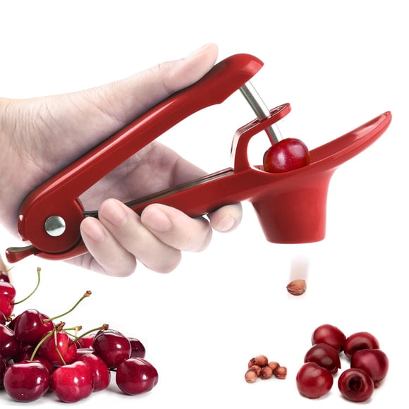 Deshuesador de Cerezas Brighoot Acero Inoxidable Rojo