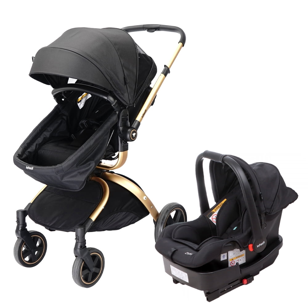 Coches Travel System Epic 360° 2g F80 Black Infanti