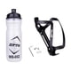 thumbnail image 5 of Portabotellas de agua para bicicleta de montaña con botella, accesorios deportivos, fácil instalación para viajes largos, jaula de aleación de alumini Negro, 5 of 5