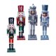 thumbnail image 4 of 4 Piezas De Figuras De Cascanueces De 12 Pulgadas, Figuras Decorativas De Navidad, Decoración Hecha A Mano, Estilo V, 4 of 5