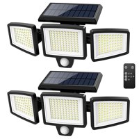 Luces Solares Para Exteriores Tuffenough 2500 Lm 210 Led Con Control Remoto
