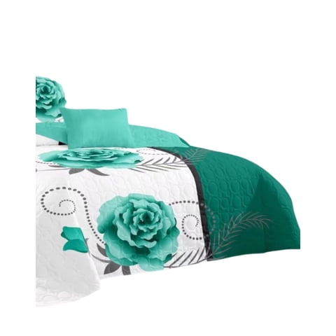 Genérico - Cubrecama Quilt King Para Verano Y Primavera C1