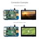 thumbnail image 5 of Pantalla LCD WaveShare, pantalla táctil de 4,3 pulgadas y 800 x 480 para Raspberry Pi 4B/3B+/3A+/3B/2B/B+/A+, 5 of 9