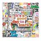 thumbnail image 1 of Stickers para maestros DIYYILIF, 100 piezas, vinilo impermeable, 1 of 6