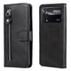 thumbnail image 1 of Funda con Cremallera para Xiaomi POCO X4 PRO 5G, Carcasa Cartera de Cuero PU con Soporte y Tarjetero, 1 of 6