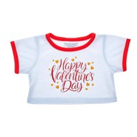 Polera Build A Bear San Valentín Diseño Brillante