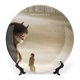 thumbnail image 1 of Donde viven los monstruos Plato decorativo de porcelana fina (bone china), plato decorativo de cerámica para hogar, oficina, soporte de pared, platos decorativos para dormitorio - 6 pulgadas (15 cm), 1 of 6