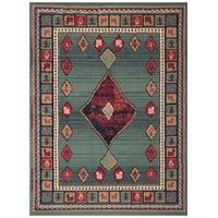 Cannon - Bajada De Cama Zinnia Verde 50X90